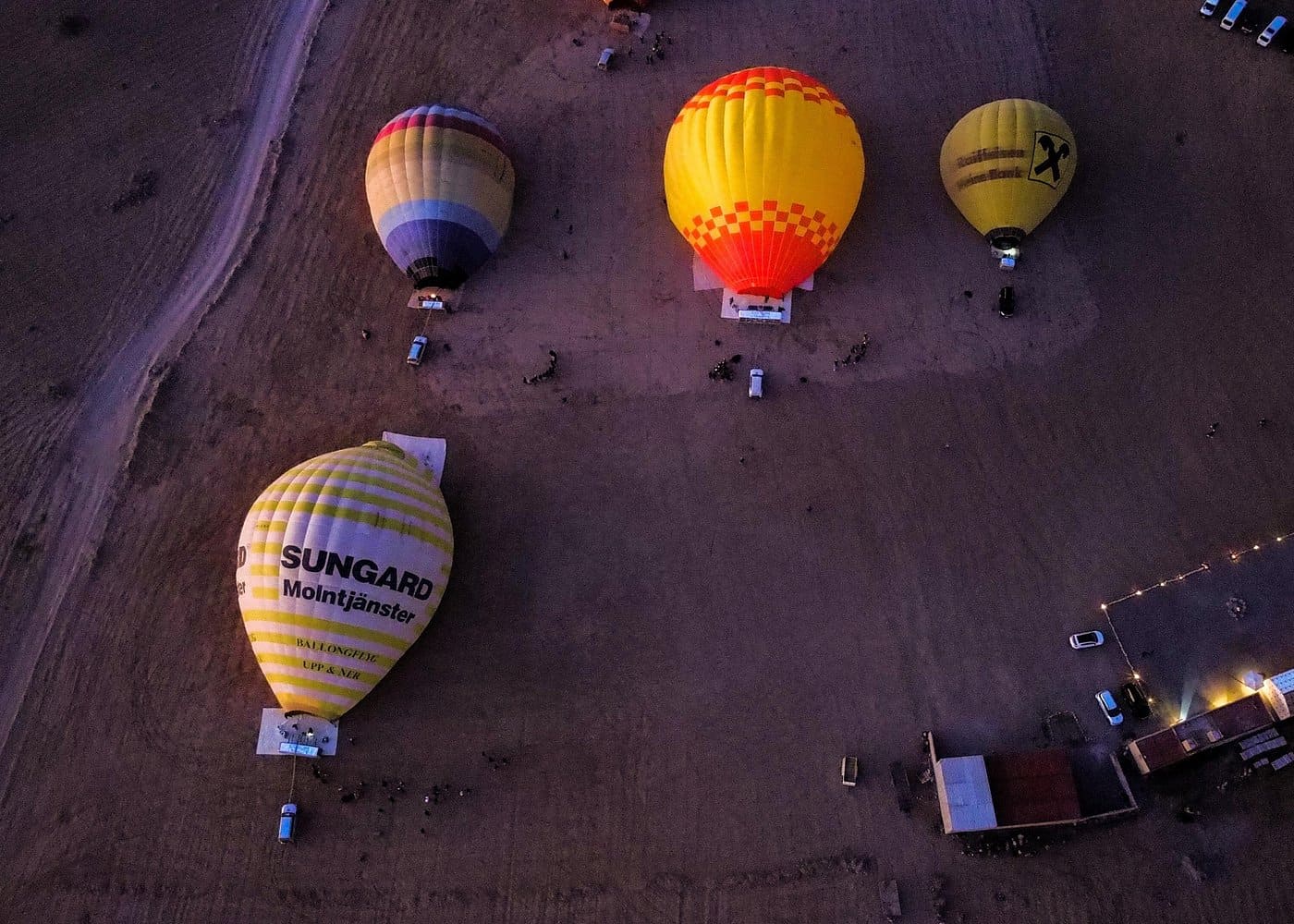 Hot air balloon from Agadir – sunrise flight over valleys and Atlas Mountains in Morocco