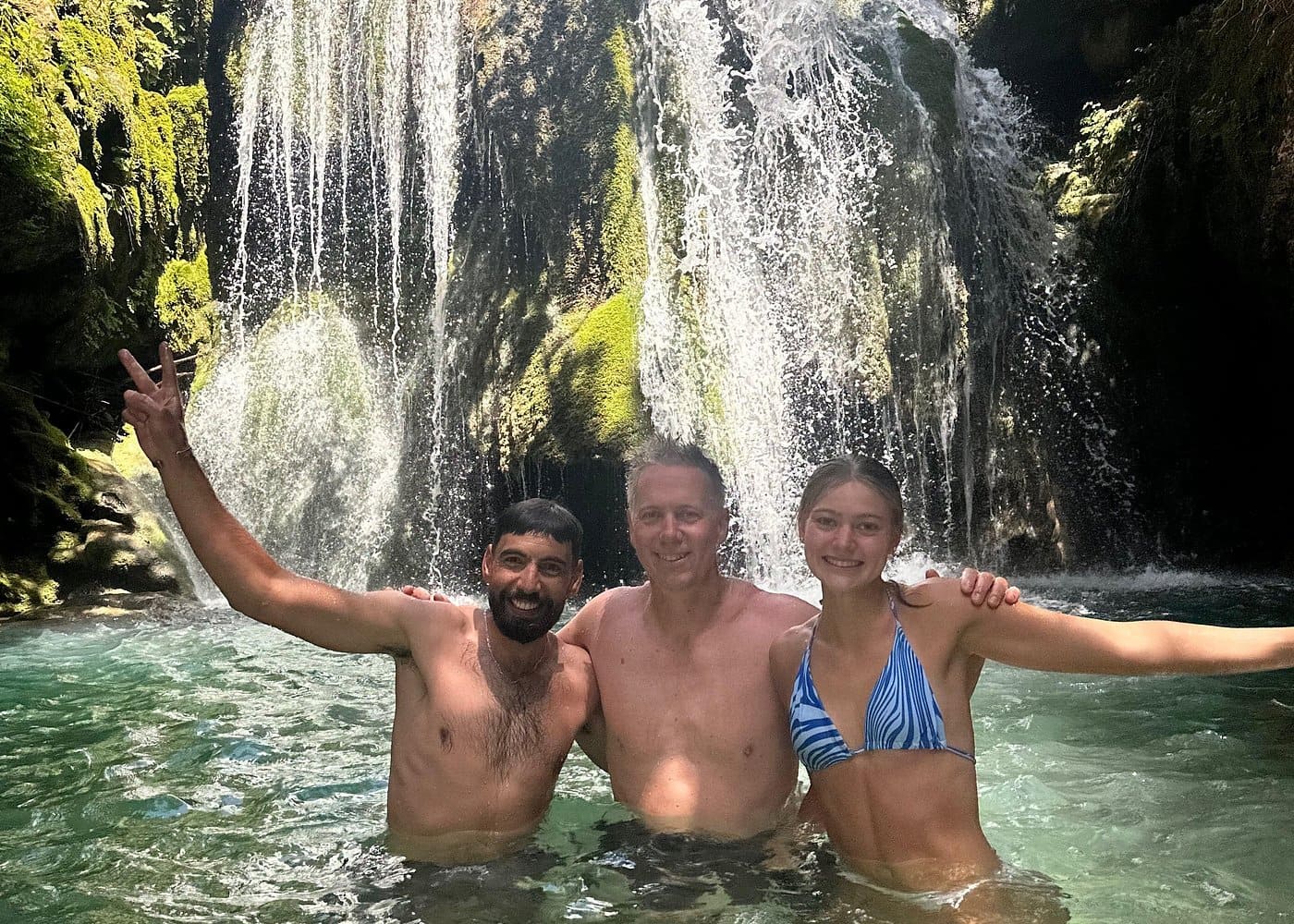Akchour waterfalls private tour from Chefchaouen – cascading falls and Bridge of God in the Rif