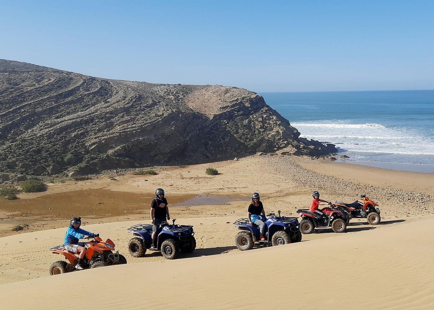 Full-day quad bike adventure from Essaouira to Sidi Kaouki – coastal off-road riding in Morocco
