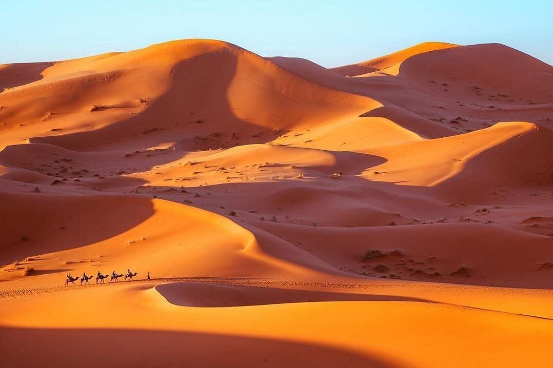 3-day Fes to Marrakech Sahara desert tour – Erg Chebbi dunes and camel trek across Morocco